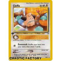 Cleffa - 20/111 - Rare 1st Edition NM