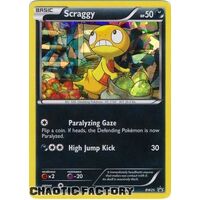 Scraggy - BW25 - Shattered Holo Promo NM