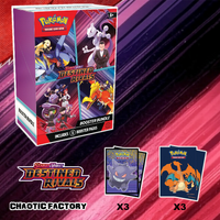 Pokemon TCG Destined Rivals Booster Bundle x Accesory