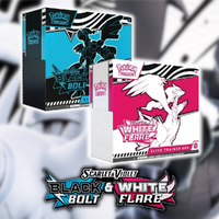 POKEMON TCG Scarlet & Violet 10.5 White Flare & Black Bolt Elite Trainer Box