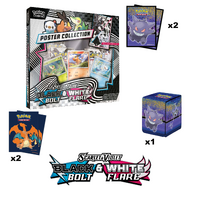 Pokemon TCG Scarlet & Violet 10.5 Unova Poster Collection Box X Acceosories