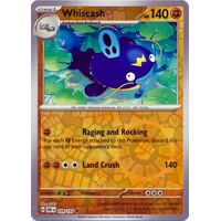 Whiscash - 109/197 - Uncommon Reverse Holo NM
