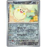 Togedemaru - 151/197 - Common Reverse Holo NM