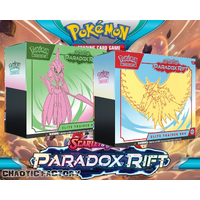POKEMON TCG Scarlet & Violet 4 Paradox Rift Elite Trainer Box - Both ART