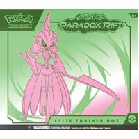 POKEMON TCG Scarlet & Violet 4 Paradox Rift Elite Trainer Box - Iron Valiant