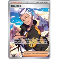 Drayton - 232/191 - Full Art Secret Rare NM
