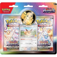 POKEMON TCG Scarlet & Violet 8.5 Prismatic Evolutions 2-PK Blister
