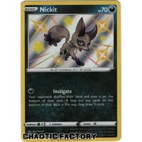 Nickit - SV081/SV122 - Shiny Rare NM