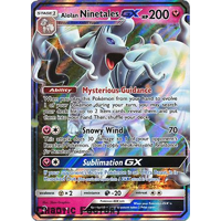 Alolan Ninetales GX - 132/214 - Ultra Rare NM
