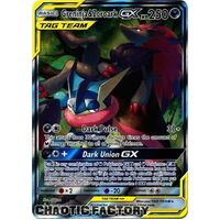 Greninja & Zoroark GX - 201/214 - Alternate Art Ultra Rare NM
