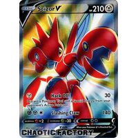 Scizor V - 183/189 - Full Art Ultra Rare NM