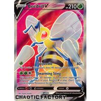 Beedrill V - 160/189 - Full Art Ultra Rare NM