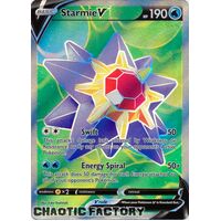 Starmie V - 166/189 - Full Art Ultra Rare NM