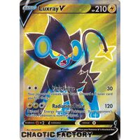 Luxray V - 168/189 - Full Art Ultra Rare NM