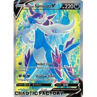 Hisuian Samurott V - 176/189 - Full Art Ultra Rare NM