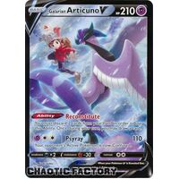 Galarian Articuno V - TG16/TG30 - Ultra Rare NM