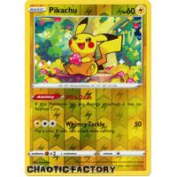 Pikachu - 052/196 - Common Reverse Holo NM