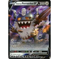 Galarian Perrserker V - 129/196 - Ultra Rare NM