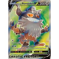 Galarian Perrserker V - 183/196 - Full Art Ultra Rare NM