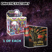 POKEMON TCG Sword and Shield 11 - Lost Origin 1 Booster Box x Elite Trainer Box Bundle