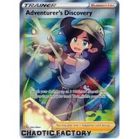 Adventurer's Discovery - TG23/TG30 - Full Art Ultra Rare NM