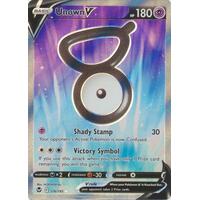 Unown V - 176/195 - Full Art Ultra Rare NM