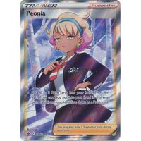 Peonia - 196/198 - Full Art Ultra Rare NM