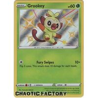 Grookey - SV004/SV122 - Shiny Rare NM