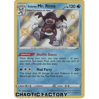 Galarian Mr. Rime - SV021/SV122 - Shiny Rare NM