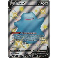 Ditto V - SV118/SV122 - Shiny Rare NM