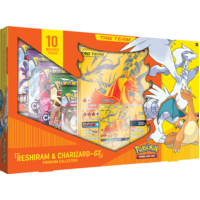 Pokemon TCG Charizard Reshriam GX Premium Collection Box