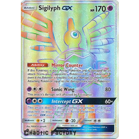 Pokemon TCG Sigilyph GX - 222/214 - Hyper Rare
