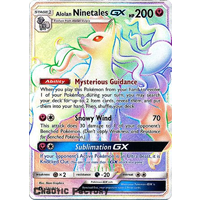 Alolan Ninetales GX - 225/214 - Hyper Rare NM