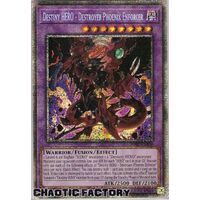 Starlight Rare POTE-EN100 Destiny HERO - Destroyer Phoenix Enforcer 1st Edition NM