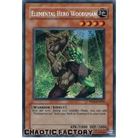 Elemental Hero Woodsman - PP02-EN004 - Secret Rare NM