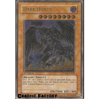 Yugioh Ultimate Rare - Dark Horus - PTDN-EN016 1st Edition NM