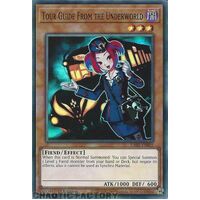 RA01-EN005 Tour Guide From the Underworld Super Rare 1st Edition NM