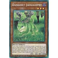 COLLECTOR'S Rare RA01-EN013 Danger!? Jackalope? 1st Edition NM