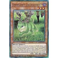 ULTIMATE Rare RA01-EN013 Danger!? Jackalope? 1st Edition NM