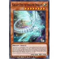 COLLECTORS Rare RA01-EN017 Galaxy-Eyes Afterglow Dragon 1st Edition NM