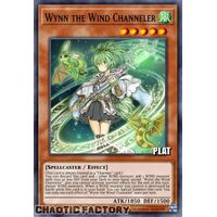 Platinum Secret Rare RA01-EN018 Wynn the Wind Channeler 1st Edition NM