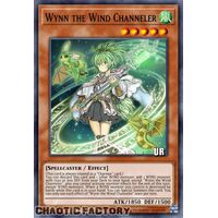 RA01-EN018 Wynn the Wind Channeler ULTRA Rare 1st Edition NM