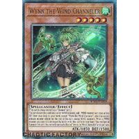 ULTIMATE Rare RA01-EN018 Wynn the Wind Channeler 1st Edition NM