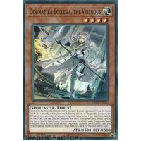 RA01-EN020 Dogmatika Ecclesia, the Virtuous Super Rare 1st Edition NM