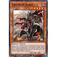 RA01-EN021 Fallen of Albaz Super Rare 1st Edition NM