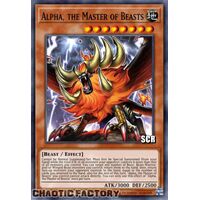 RA01-EN022 Alpha, the Master of Beasts Secret Rare 1st Edition NM