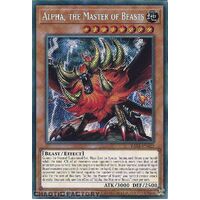 RA01-EN022 Alpha, the Master of Beasts Secret Rare 1st Edition NM