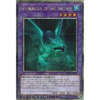 Quarter Century Secret Rare RA01-EN028 Mudragon of the Swamp 1st Edition NM