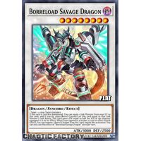 Platinum Secret Rare RA01-EN033 Borreload Savage Dragon 1st Edition NM