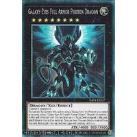 COLLECTORS Rare RA01-EN037 Galaxy-Eyes Full Armor Photon Dragon 1st Edition NM